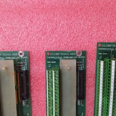 GE DS200TBQCG1AAA Analog Input/Output Termination Module with 4-20 mA Control Inputs 200mm Height and 100mm Width for Mark V Turbine Control System